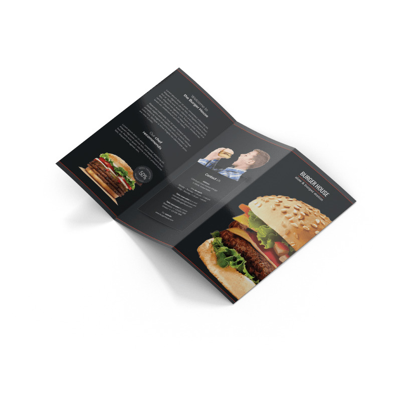brochures 100lb gloss