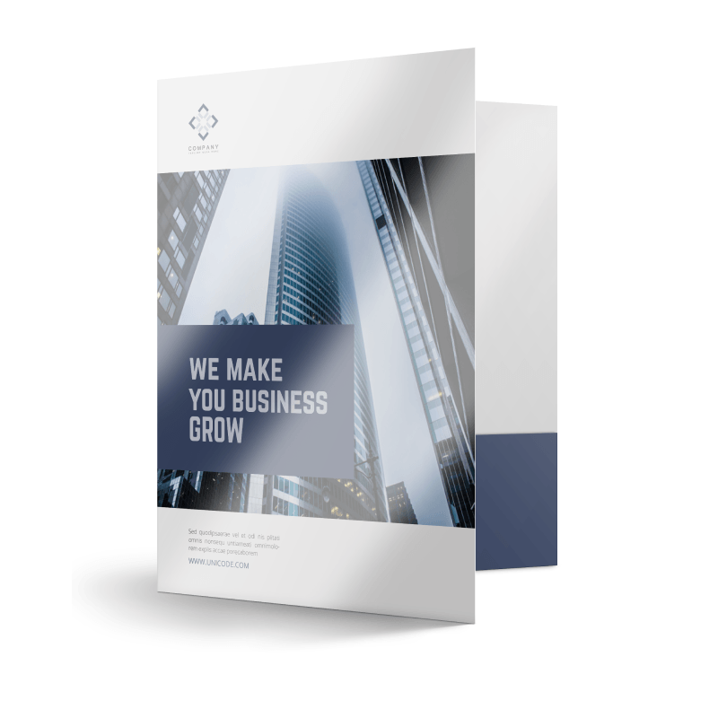 presentation folders 14pt matte lam