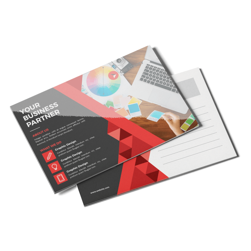 postcards 16pt mattelam