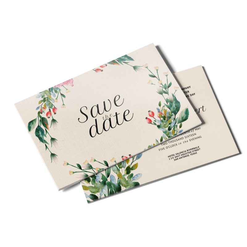 postcards 13pt linen