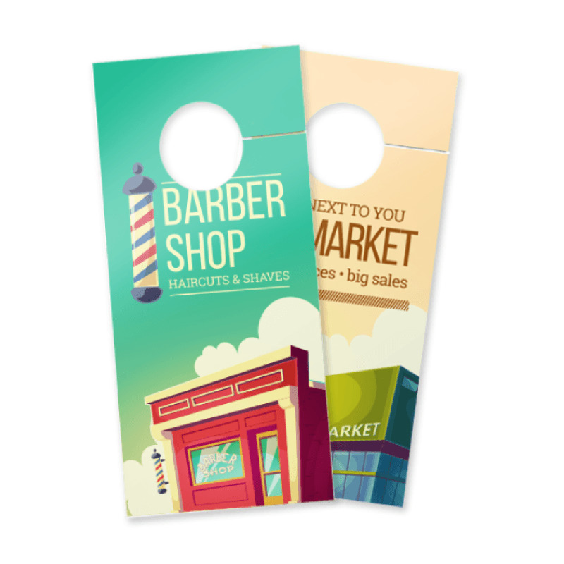 doorhangers 14pt matteaq
