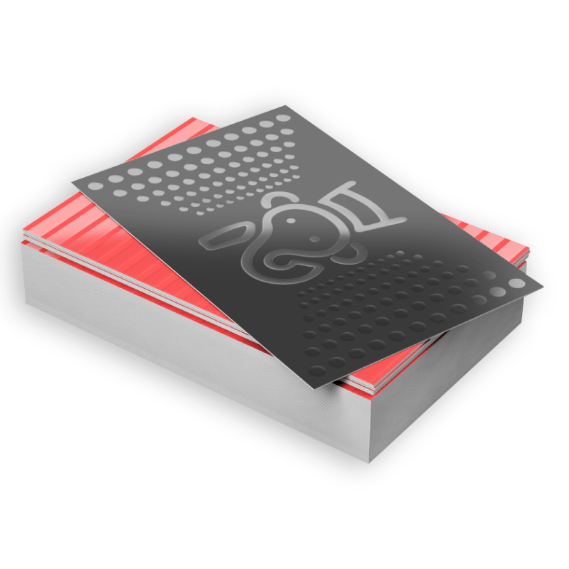 business cards spot uv from Sinalite