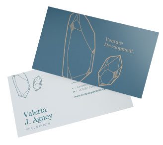 business cards 18pt writable from Sinalite